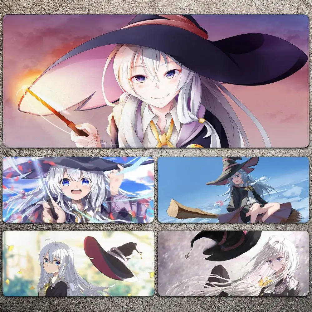 

Wandering Witch The Journey Of Elaina Anime Mousepad Large Gaming Mouse Pad LockEdge Thickened Computer Keyboard Table Desk Mat