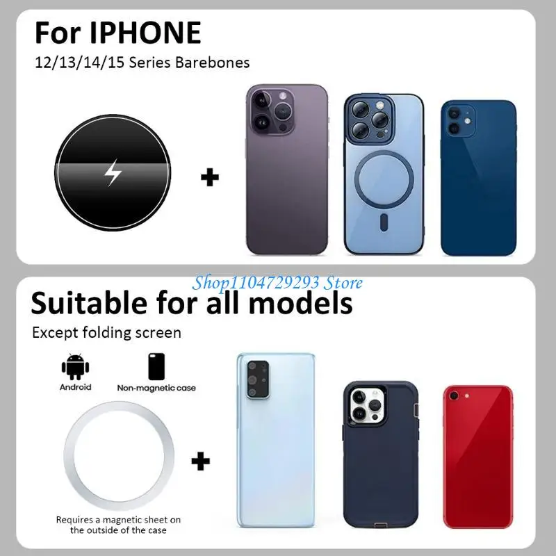 Y2GD 車載磁気電話スタンド 15 14 15W ワイヤレス充電スタンド用