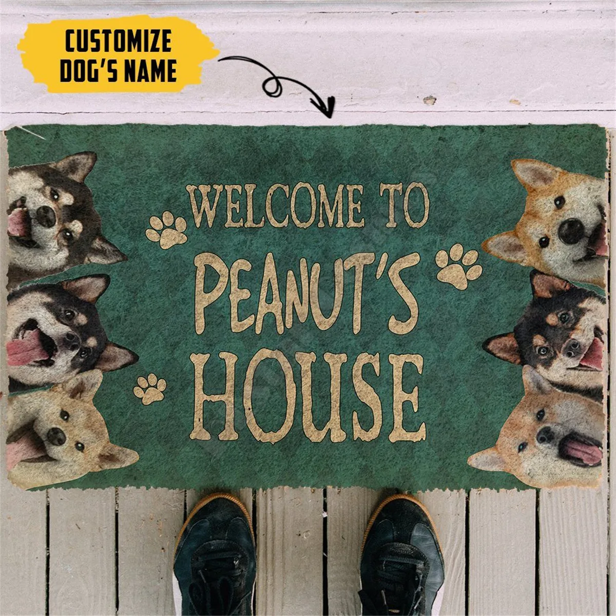 Basset Hound Welkomstdeurmat 3 - Home Fashion Textiles recensie en prijs