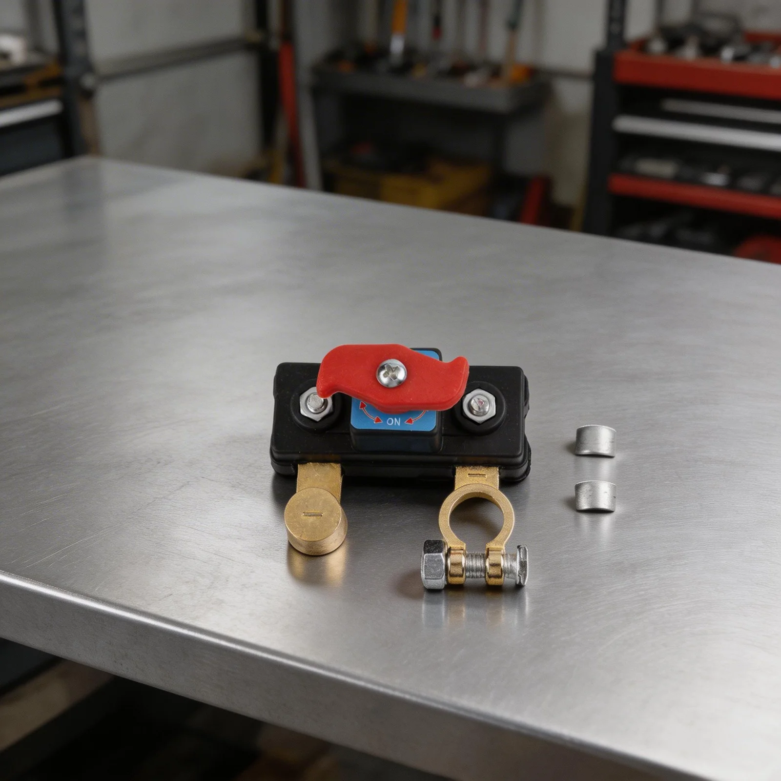 Heavy Duty Switch Battery Disconnect Switch Blue Pure Copper Components Easy ON OFF Operation High Current Load