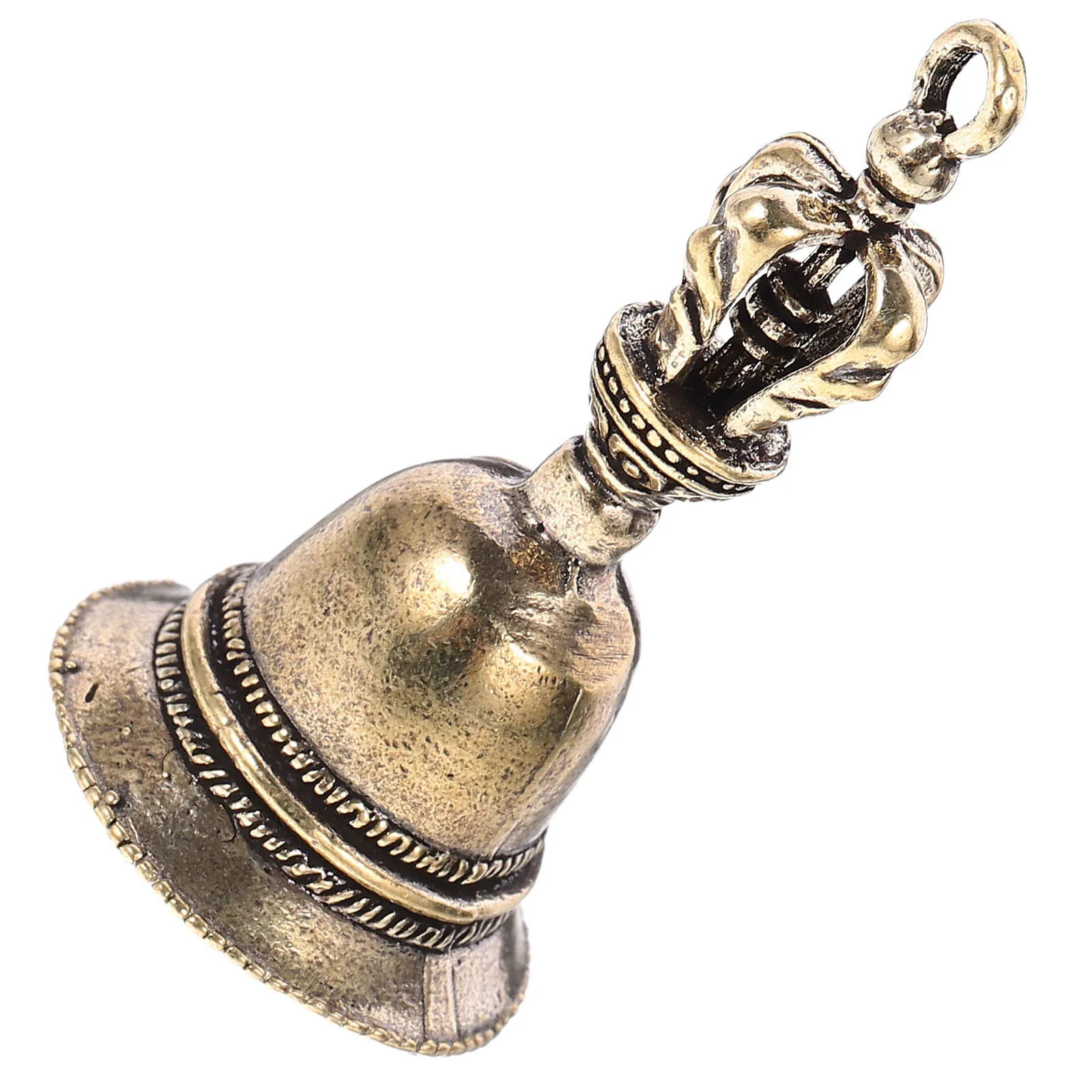 

Hand Bell Home Decor Teaching Equipment Desktop Ornament Portable Handbell Loud Sound Ergonomic Handle Great Gift