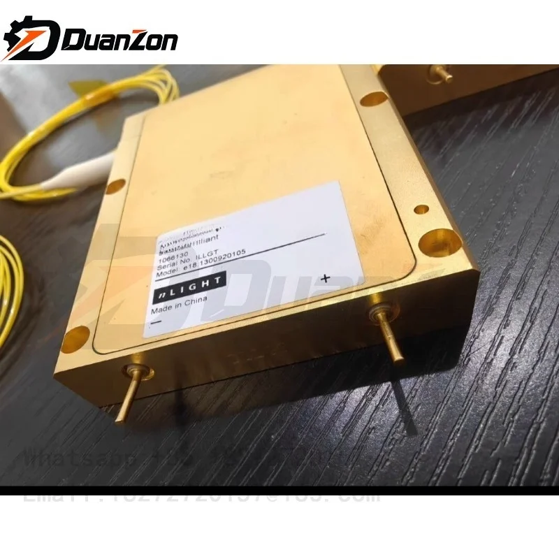 Disassemble. 130W laser, pump source, new fineness, sufficient power, fiber length 1.5 meters