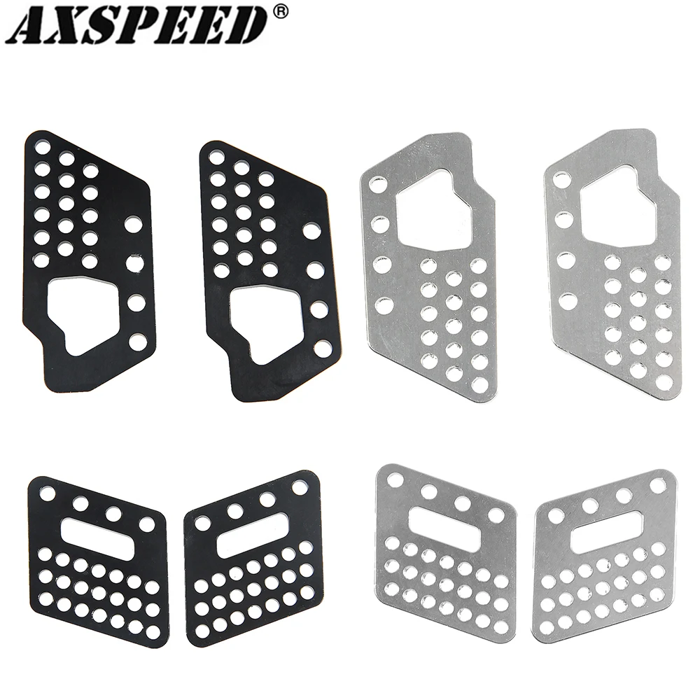 

AXSPEED Aluminium Shock Absorber Mount Front Rear Shock Damper Stand for 1/10 RC Crawler Car Axial Wraith 90018