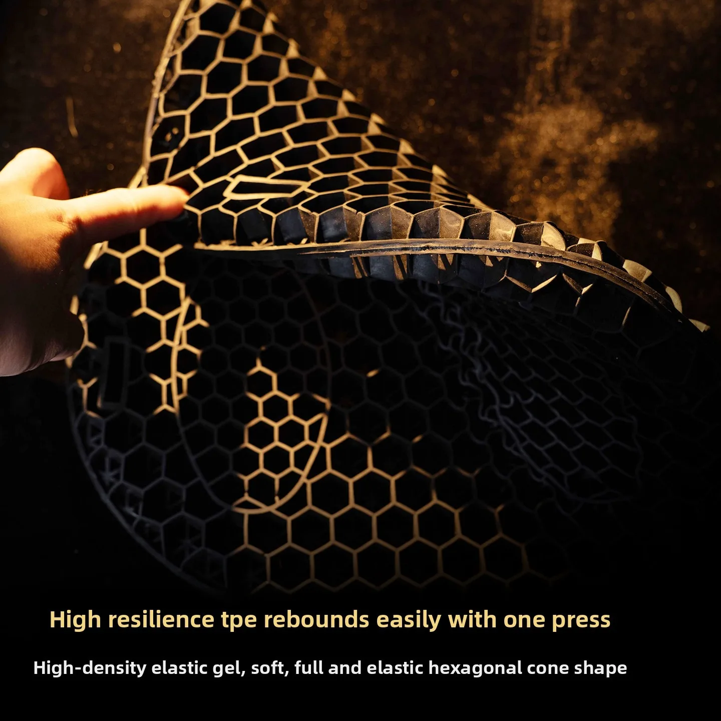 3D Honeycomb Gel Seat Cover, Heat Insulation Breathable Waterproof Sun Protection Anti-scald Pad for Motorcycle Electric Bike