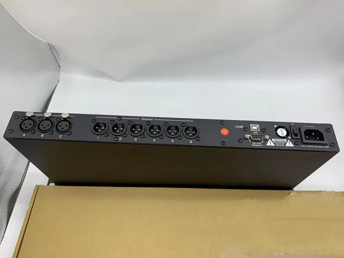 Sistema de sonido puesta en escena procesador 3.6SP sistema de gestión de altavoces 3 entradas 6 salidas procesador de audio digital