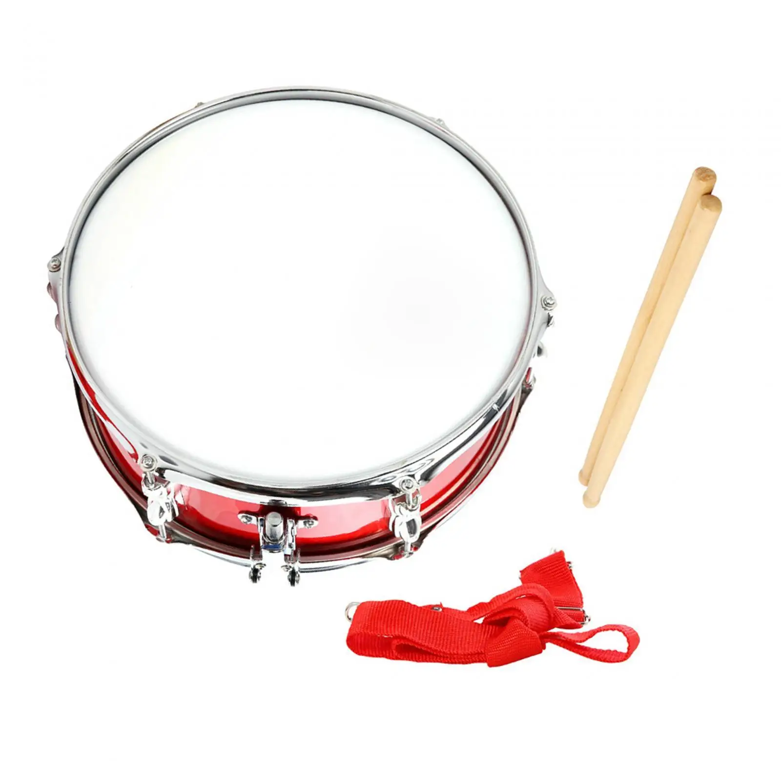 

13-дюймовый малый барабан, легкий, с палочками для барабанов, музыкальный инструмент, барабан с двойным звучанием для детей, подростков, мальчиков, девочек, начинающих