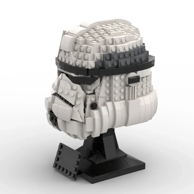 Moc 672pcs Commander Neyo Helmet SpaceShip Battle Model Building Blocks Bricks Education Assembly Toys For Kids Christmas Gifts