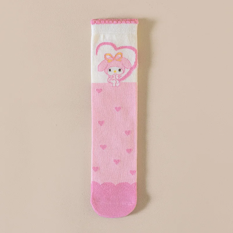 عبر الحدود الخريف والشتاء العجل الجوارب الكرتون جوارب مكافحة البعوض الجوارب القطنية كومة الجوارب بالجملة