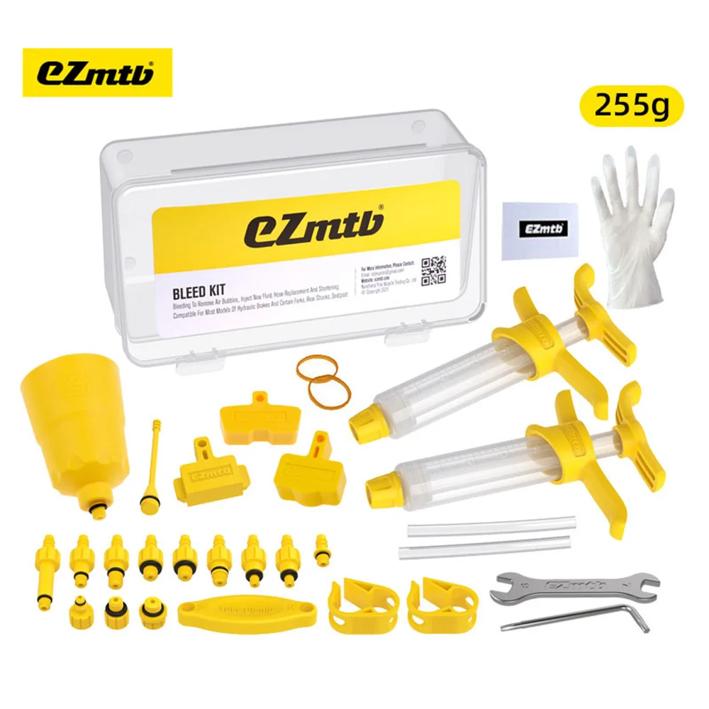 Ezmtb Fiets Rem Olie Afloop Kit Gereedschap Voor Shimano Sram Avid Magura Serie Hydraulische Schijf Mtb Weg Fiets Rem Reparatie Tool
