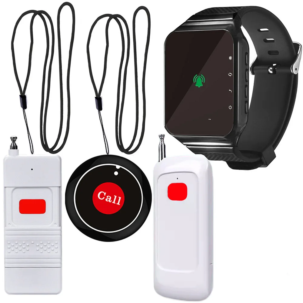 Smart wireless watch, school wireless call bell, office call entertainment place, elderly notification device