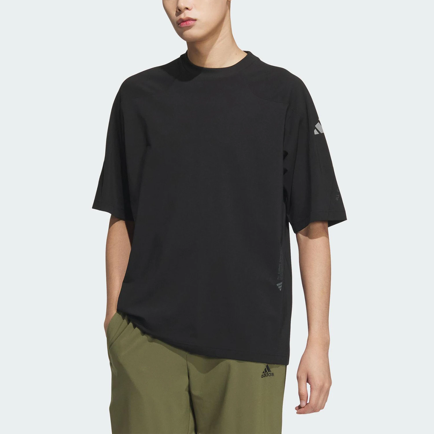 

Мужская футболка Adidas Originals Authentic Summer Cool Feel Sports Simple с круглым вырезом и короткими рукавами JZ8428