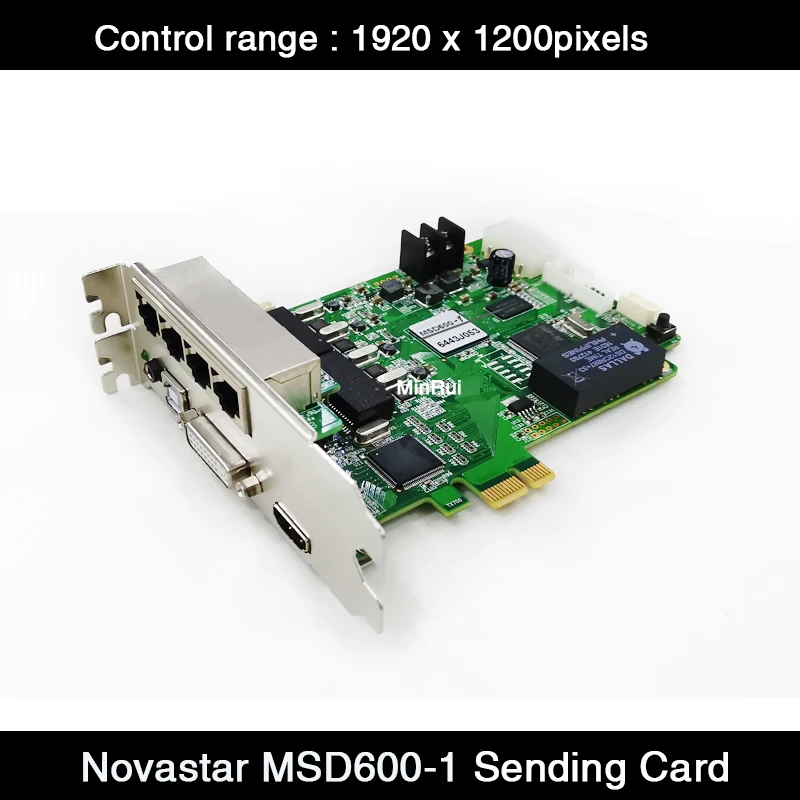 NovaStar Full Color Sending Card MSD600-1 / MSD600 LED Display Sync Controller Support Max 1920*1200 Pixel LED Video Display