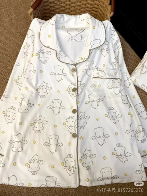 Anime Hello Kitty Stripe Spwear Women's Island Velvet Long Sve Sweater And Pants Gift Box Set Comfortable Warm Home Clothes new