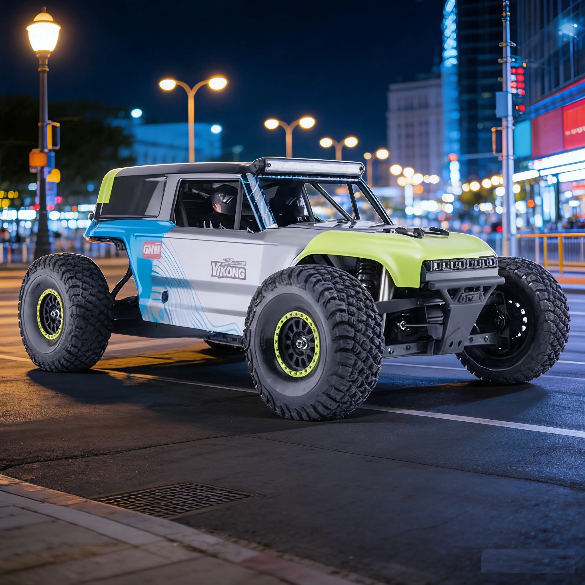 

YK4073 1/7 Large Off-road Vehicle Electric Pioneer Desert Truck TB7 RTR 4WD Off-Road Vehicle Five-Channel RC Car Brushless