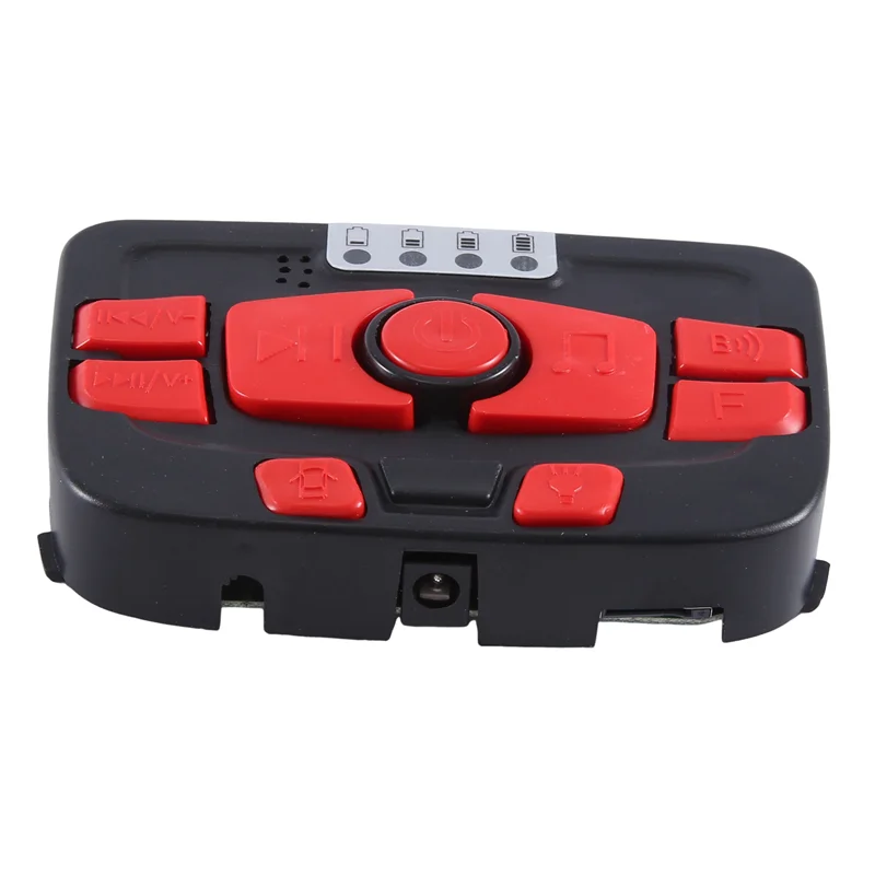 A04F-สวิตช์ควบคุมกลางสำหรับแหล่งจ่ายไฟรถยนต์ไฟฟ้าสำหรับเด็ก พร้อมฟังก์ชันหลากหลาย เช่น บลูทูธ เล่นเพลง และตรวจสอบพลังงาน
