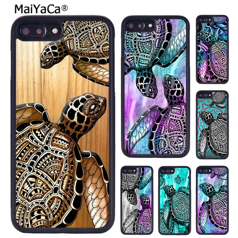 Turtles colourful Sea turtle colourful Phone Case For iPhone 16 15 14  XR XS 11 12 13 Pro MAX Plus coque Cover Shell