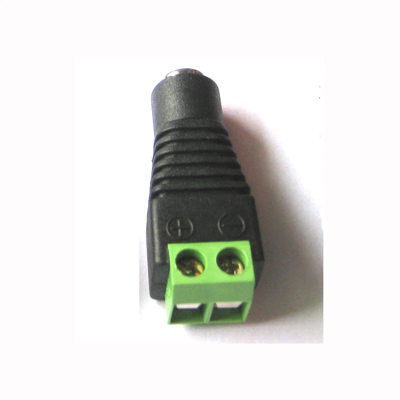 

10x DC Power connecter Converter male connector Adapter for CCTV Camera