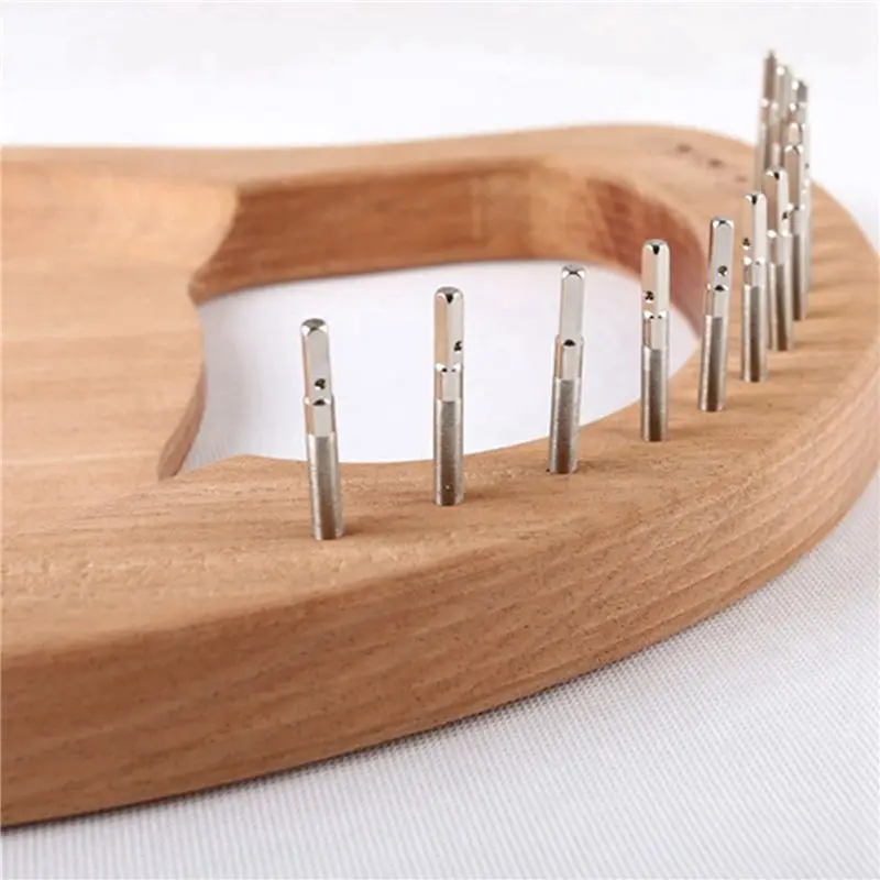ABLB-200 Pcs Lyre Harp Tuning Pin Nails With 200 Pcs Rivets Set For Lyre Harp Small Harp Musical Stringed Instrument