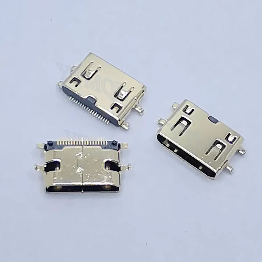 5 sztuk Mini złącze żeńskie kompatybilne z HDMI SMD 19 pin 19P lutowane metodą rozpływową kątowe złącze PCB Rohs gniazdo — zdjęcie 6
