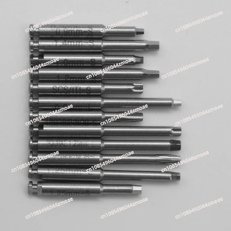 Dental Implant Torque Wrench Handpiece Ratchet Implants Latch Head Handpiece 12Pcs Screwdrivers 2Pcs Spiral Heads