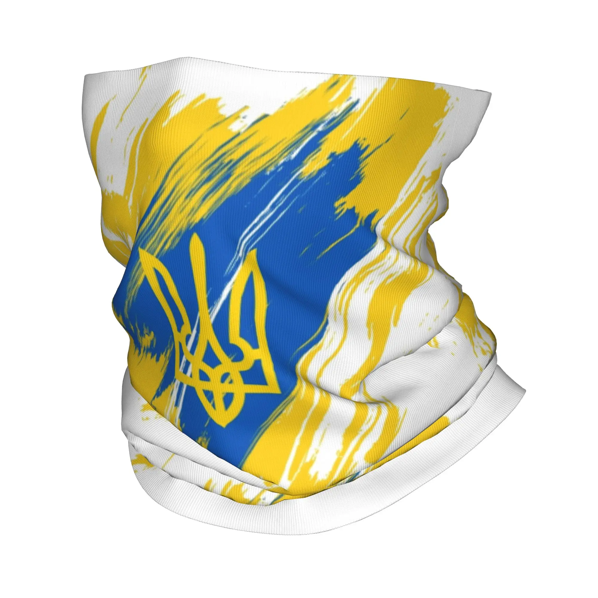 Ukraine Flag Ukrainian Nation Bandana Neck Gaiter Printed  Balaclavas Magic Scarf Multi-use Headwear Outdoor Sports Unisex Adult