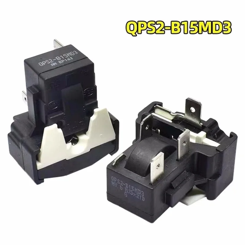 1P 3Insert Fridge Compressor Starter Relay QPS2-B15MG1 QPS2-B15MD3 QPS2-A15MG1 Refrigerator Overload Protector Replacement Parts