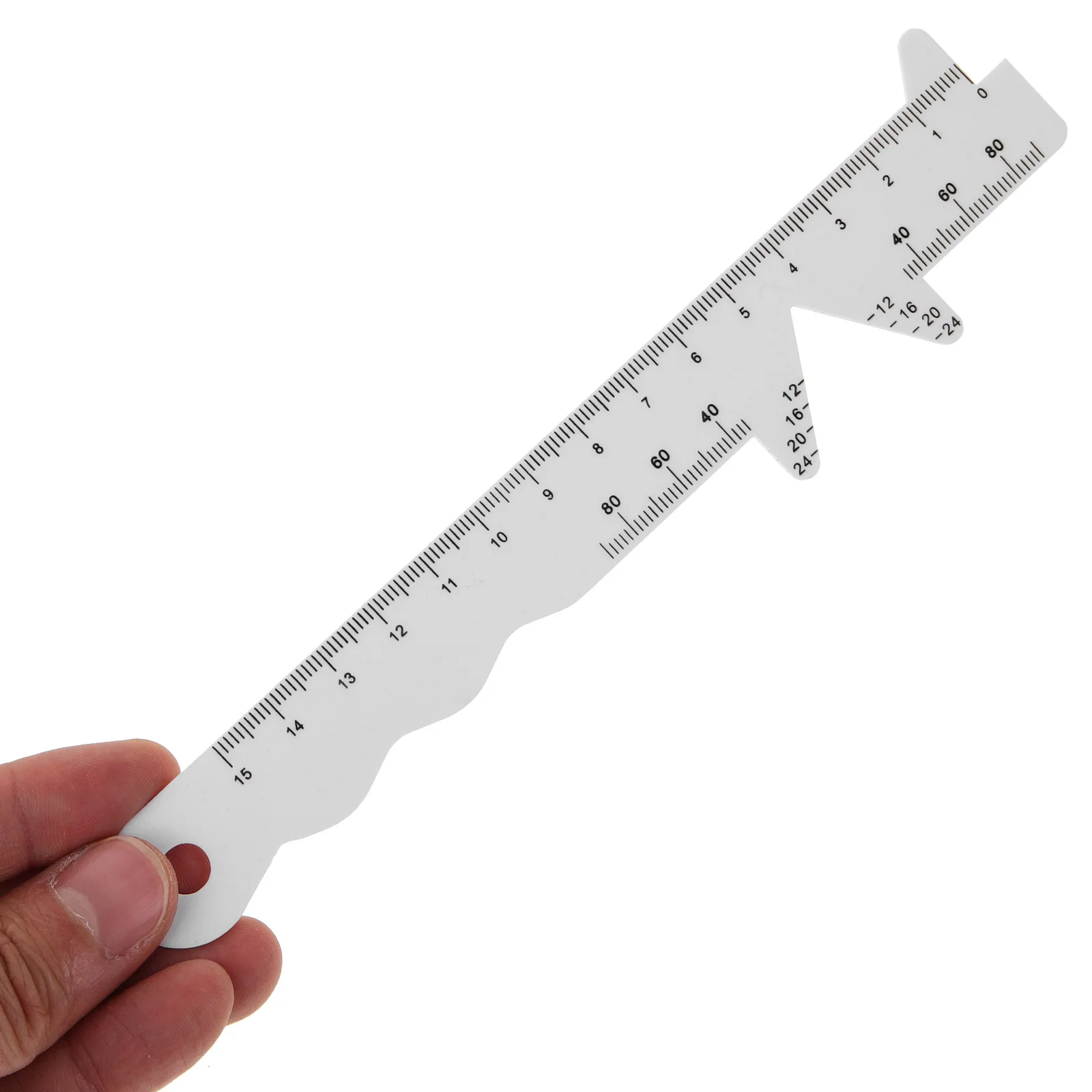 

2Pcs Pupillary Distance Ruler Small Portable Pupil Distance Meter Lightweight Accurate Optical Pupillometer for Eye Care Use
