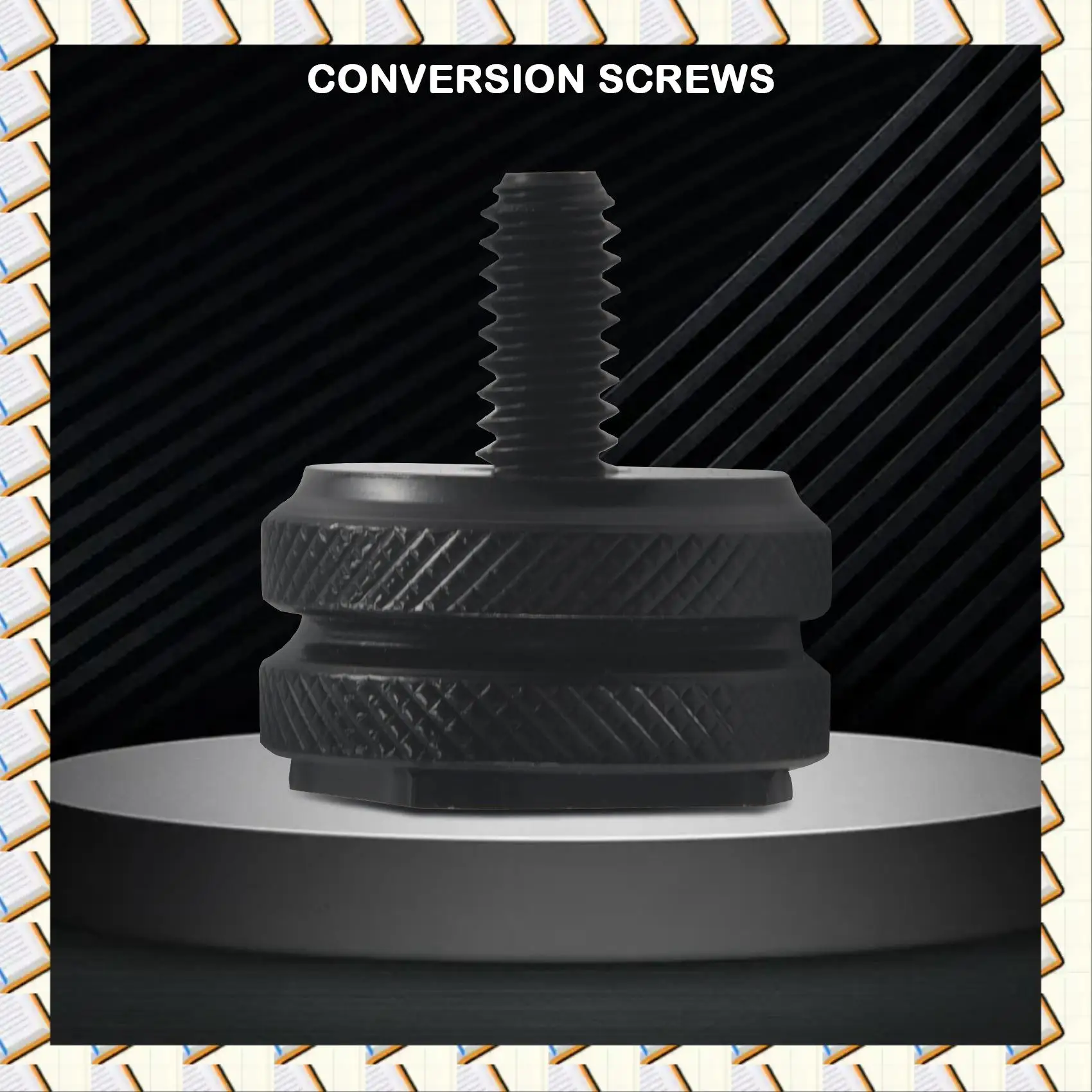 A14M Camera Screw, 22 Pcs 1/4 Inch And 3/8 Inch Converter Threaded Screws Adapter Mount Camera Hot Shoe Mount To 1/4 Set For Cam