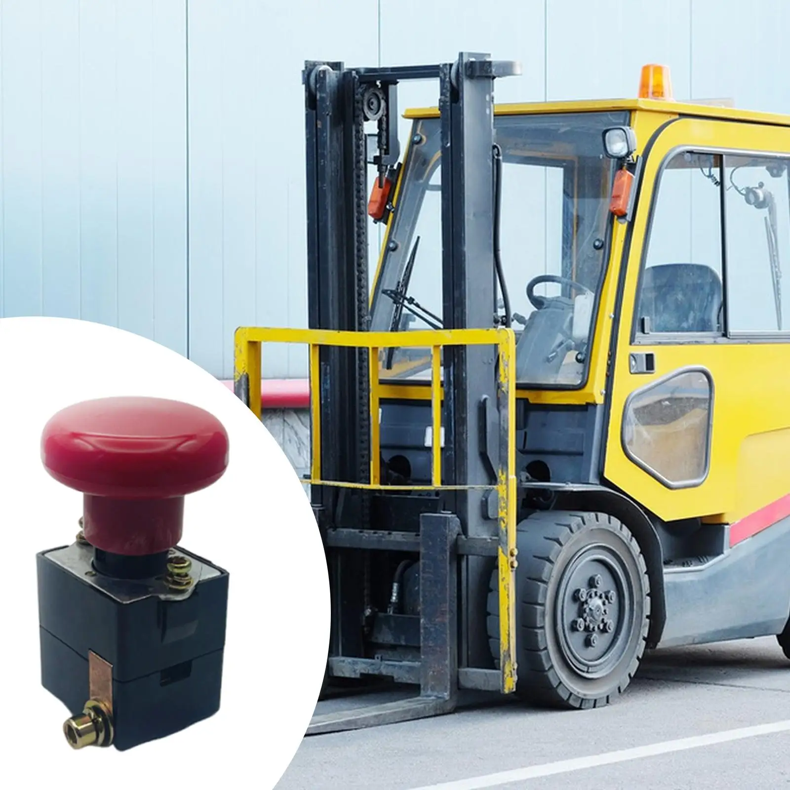 

Аварийный выключатель: пластиковый комплект для электропогрузчика, предохранительный тормозной механизм для быстрого отключения питания и защиты