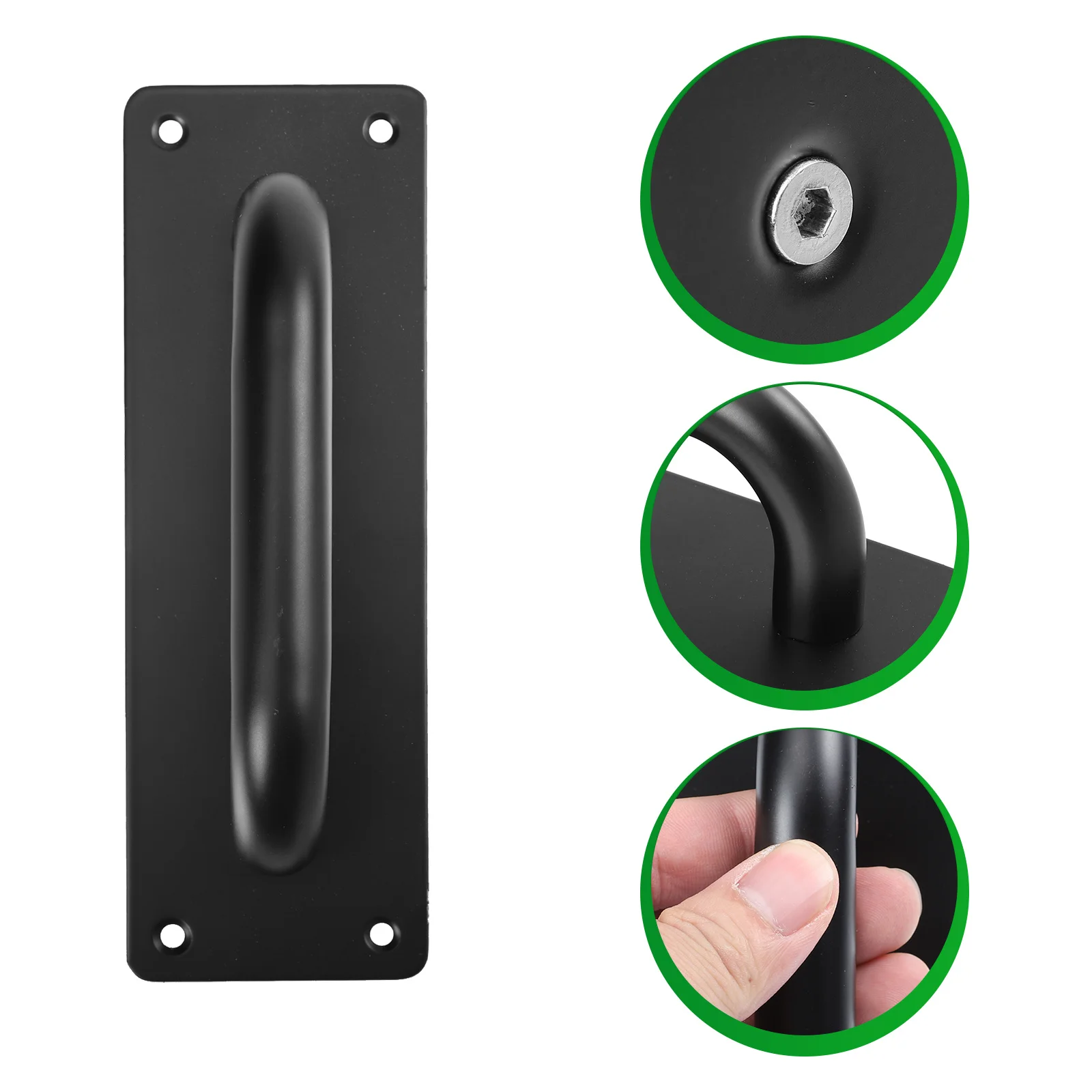 

1Pcs Stainless Steel Door Pull Handle Heavy Duty Thick Wear Resistant Window Pull Handle Handrail Door Handles