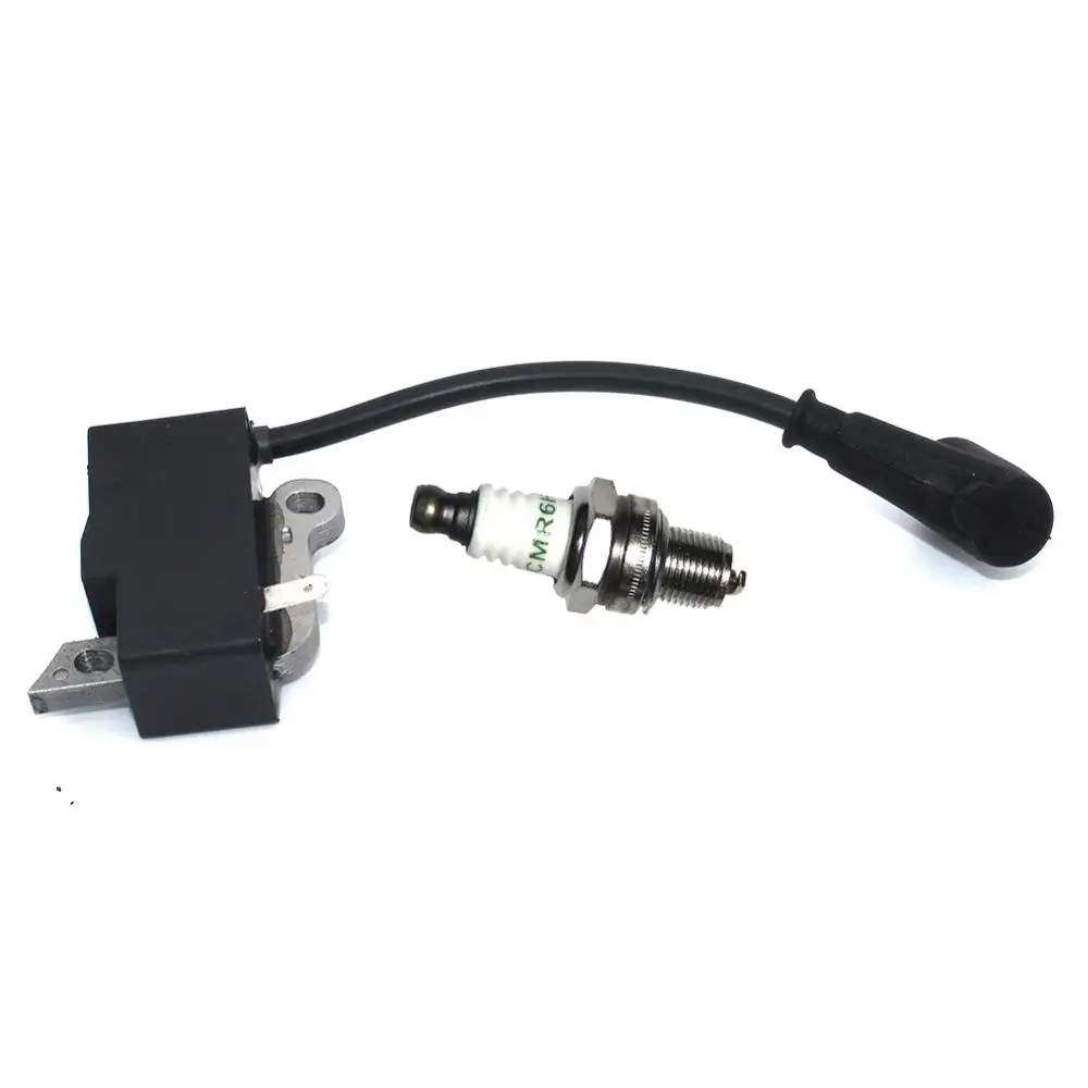 

Ignition Coil Module Spark Plug CMR6H For Stihl Chainsaw MS193T Engine Magneto Replacement Parts#1137-400-1306