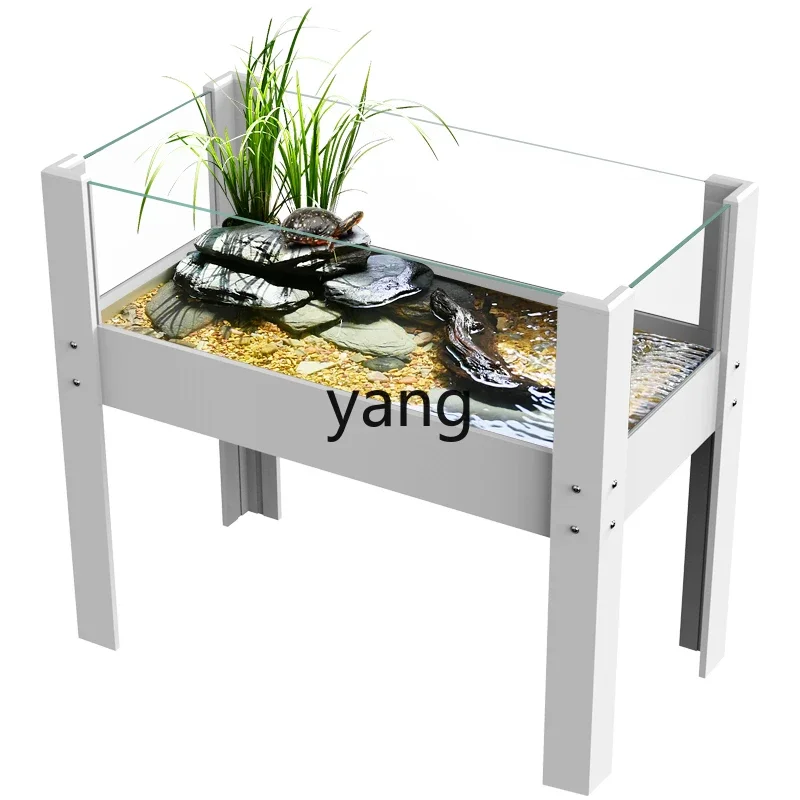 LTT turtle tank household large ecological landscaping villa turtle special box house