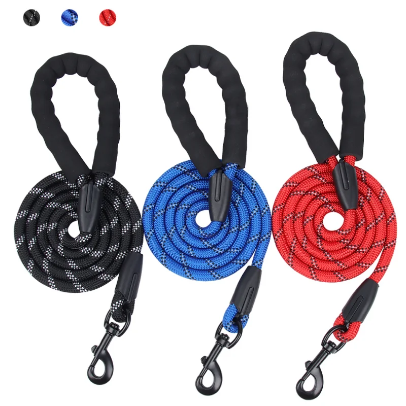 

Strong Nylon Dog Leash Labrador French Bulldog Harness Leashes Reflective Leash Training Safety Dog Leashes Ropes