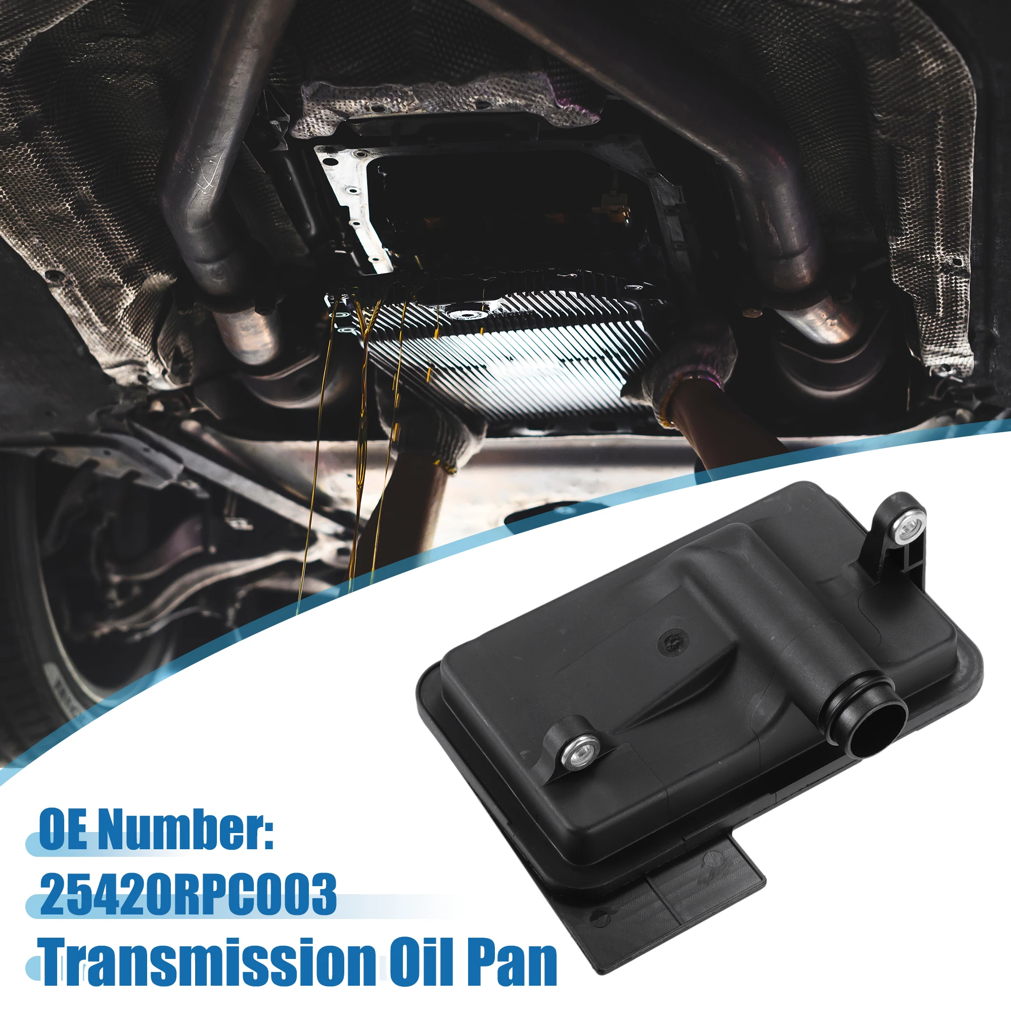 X Autohaux Oil Pan Automatic Transmission Filter for Honda Civic 2006-2008 for Honda Fit 2007-2008 No.25420RPC003