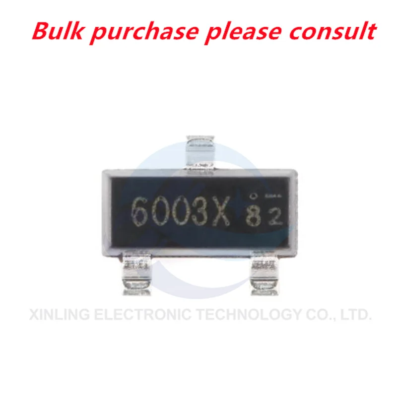 Original authentic SOT-23 60V/3A N channel MOS field effect tube NCE6003X