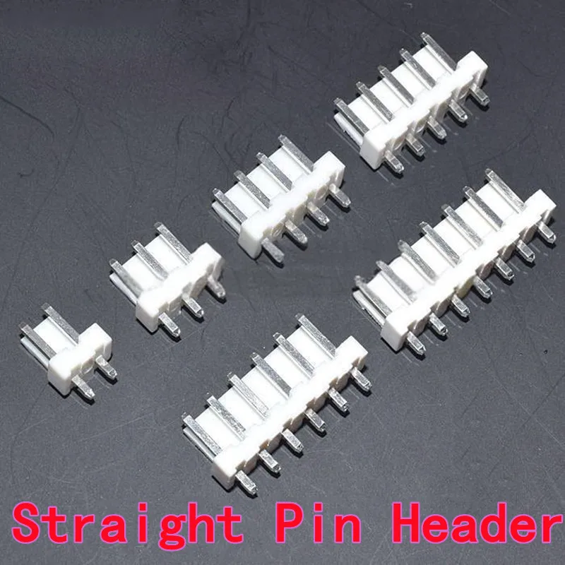 20 piezas VH3.96mm cabezal de Pin recto/Pin doblado/conector de carcasa/bloque de terminales, montaje Horizontal/Vertical 2/3/4/5/6/7/8/9/10P