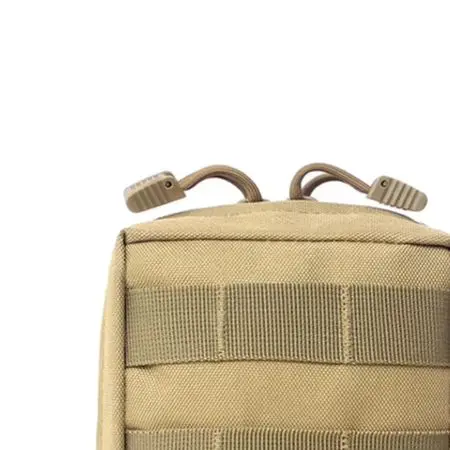 2 Pack Pouch Bags Compact Waterproof Waist Packs for Camping with Dual Zippers and Internal Storage Pockets 2 Pack