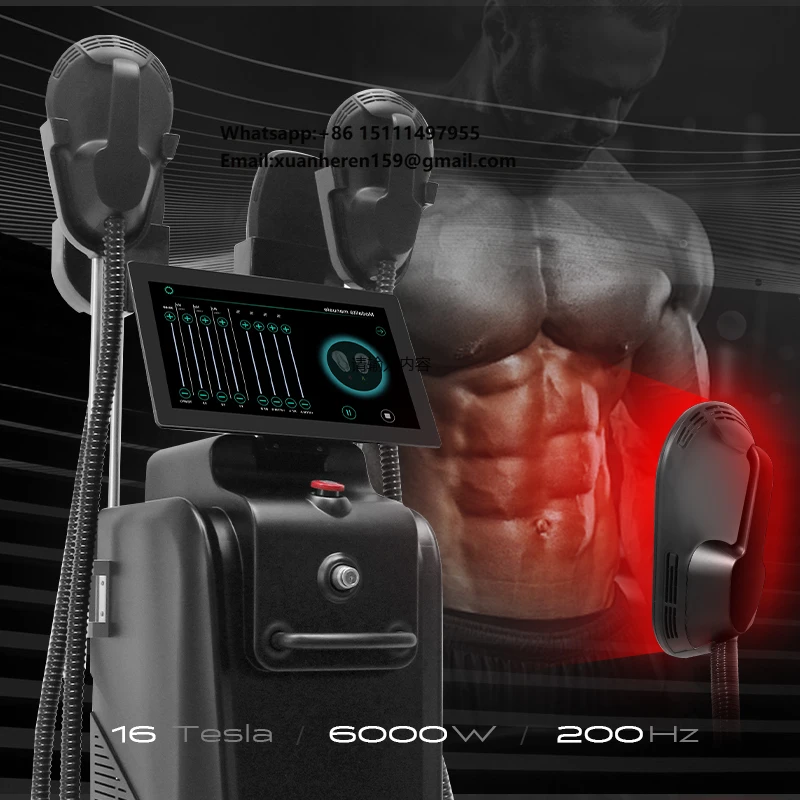2025 Hottest 6000W AISPIRIT em sculpt neo Body SLIMMING SPRT EMSLIM HIEMT Fat Burning Machine RFING Muscle Building Machine