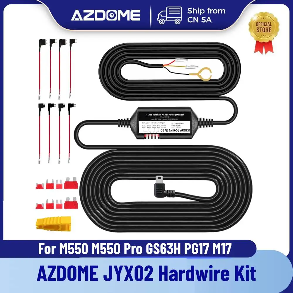 AZDOME JYX02 Kit de cables duros
