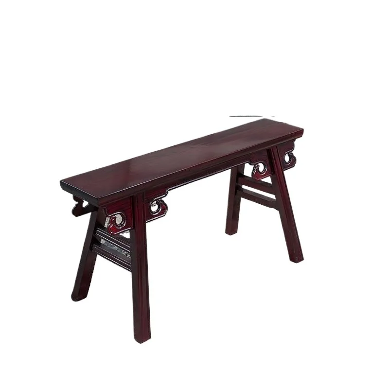 

Zhongtang six-piece rural hall house table eight immortals table Ming and Qing Dynasty table new Chinese style