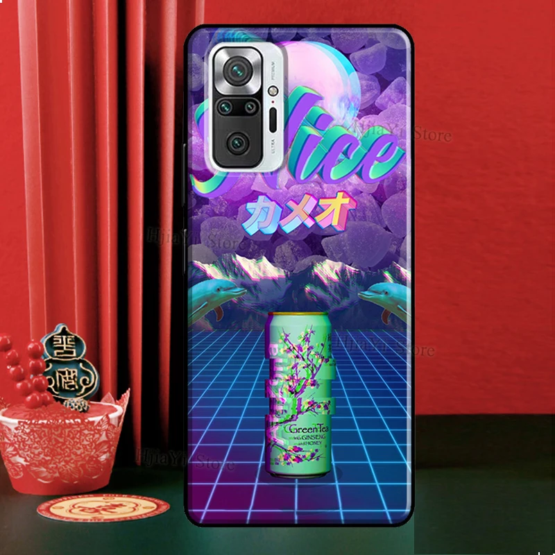 Vaporwave Art Case For Xiaomi Redmi Note 12 Pro 11 9 8 10 Pro 9S 10S 11S 12S Redmi 12C 9C 10A 10C Cover