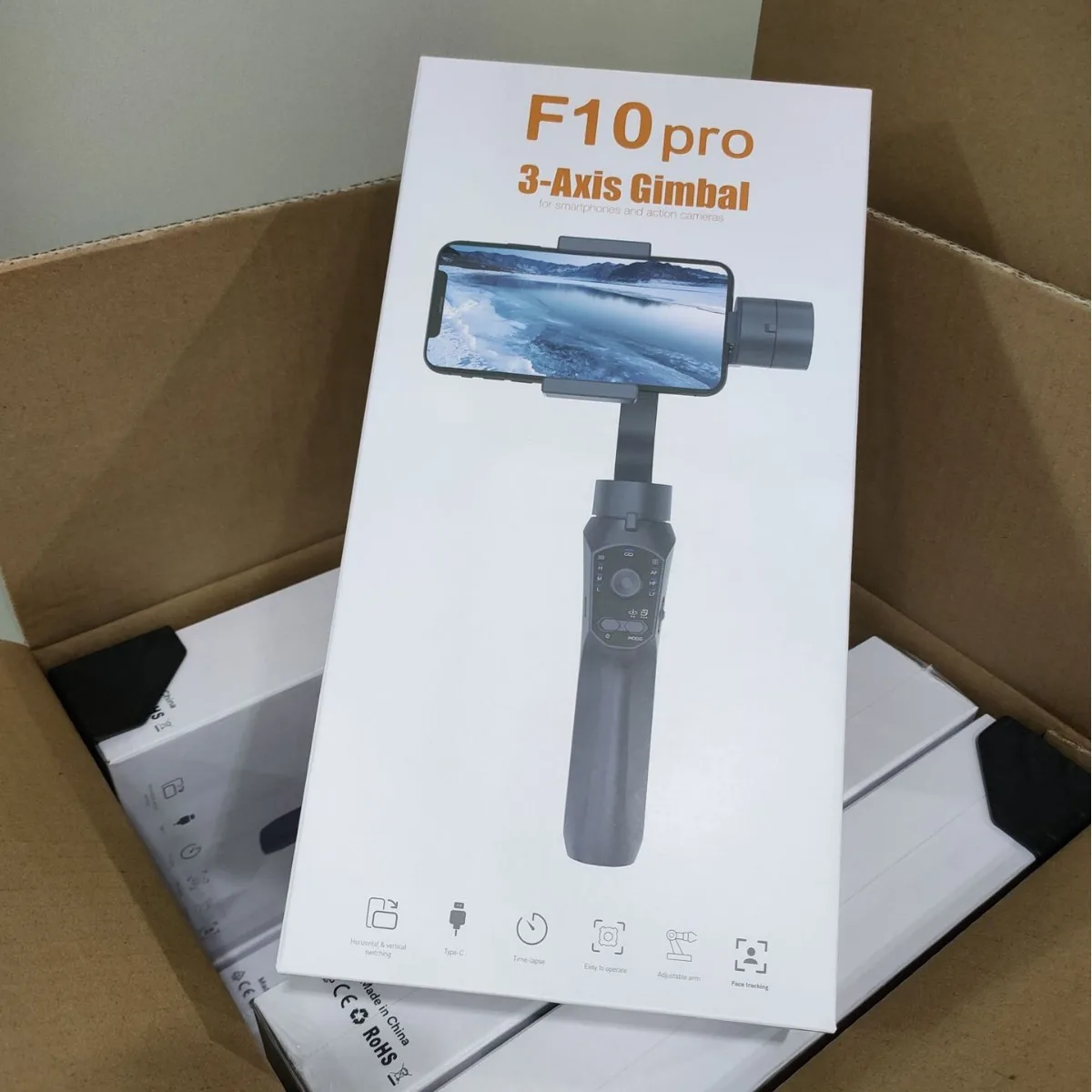 F10 PRO Handheld Mobile Phone - đánh giá và giá Handheld Stabilizer Gimbal
