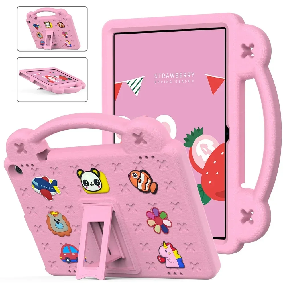 Etui EVA z motywem kreskówkowym dla dzieci na Honor Pad X9 X9A 11.5 X8 Pro 11.5 cala X8A na Honor Pad 11 2024 X8 Lite 9.7, odporne na wstrząsy etui z podstawką EVA