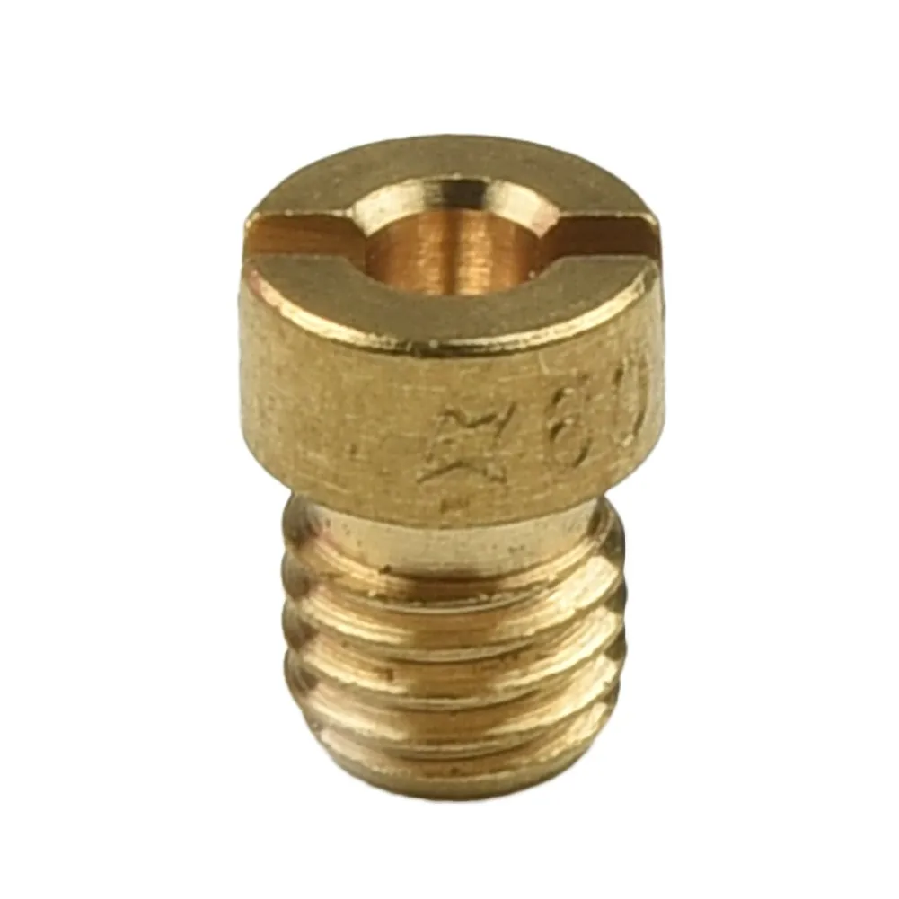 25pcs Carburetor Main Jet M5 5mm Thread For Dellorto Carburetor Vergaser SHA SHBC SHB Injector Nozzle Size 55-115 M5x6x8 image 6