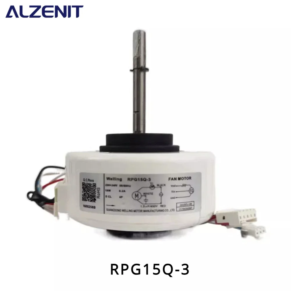 New For TCL Air Conditioner Indoor Unit AC Fan Motor RPG15Q-3 220-240V 50/60Hz 18W Conditioning Parts