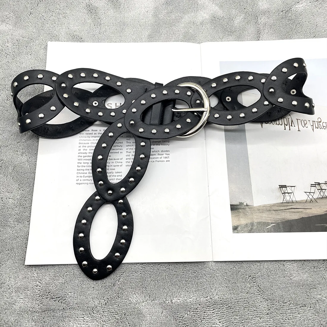 Женский пояс с заклепками, модный корейский стиль, универсальные джинсы, декоративный кожаный ремень, модный аксессуар для похудения