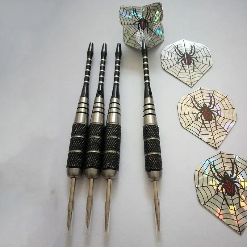 1Pcs 22g All Metal Professional Dart Needle Carved Aluminum Alloy Rod Anti Drop Aluminum Rod Knight Dart Needle Dart Accessories