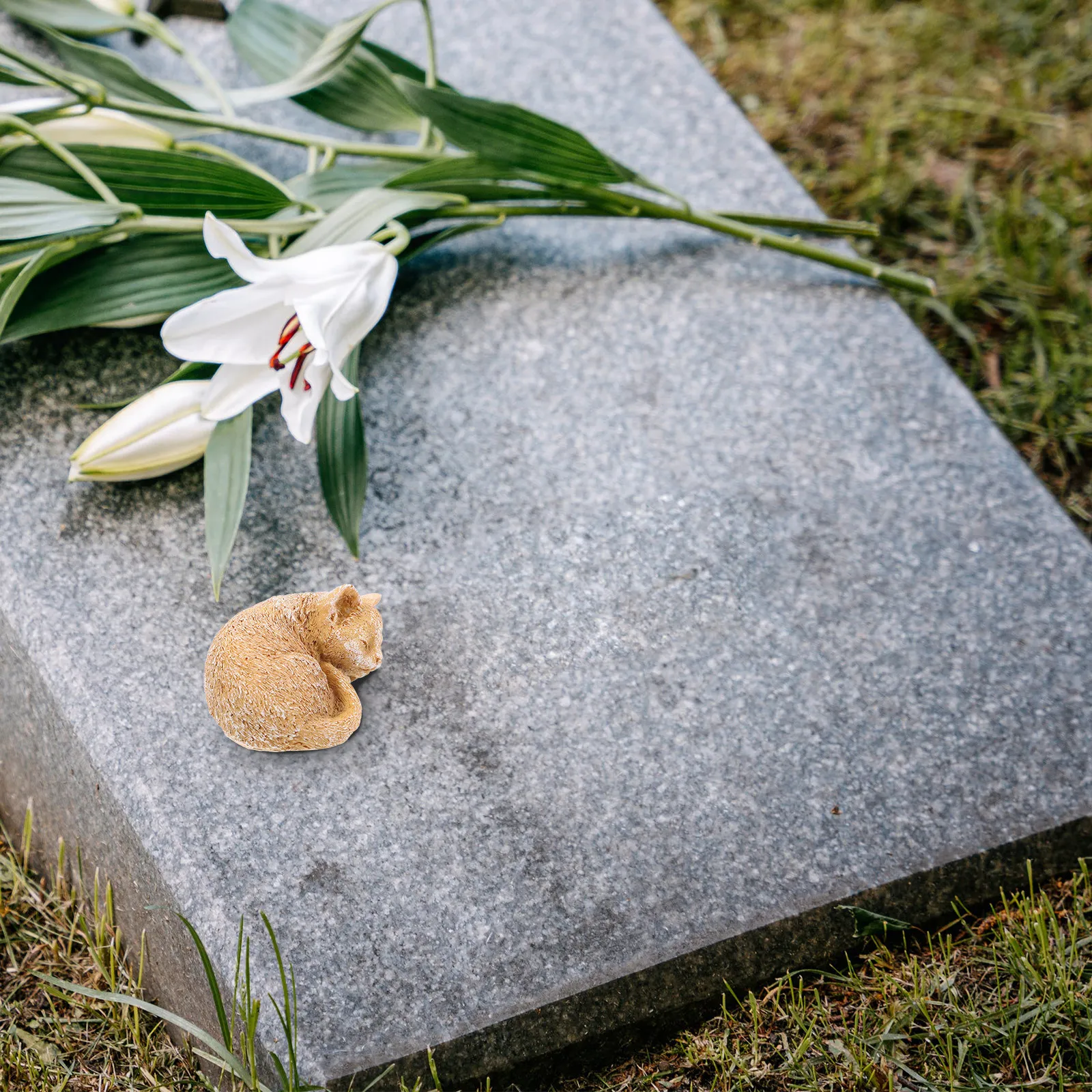 

Памятный камень из смолы для домашних животных: садовый орнамент, статуэтка-памятка для усопших кошек и собак, для улицы, двора, кладбища, подарок на память