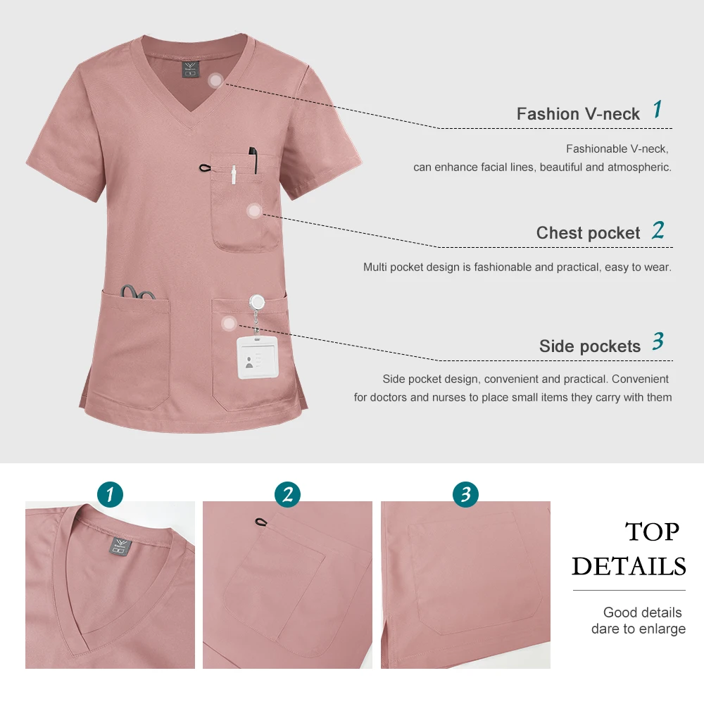 Hospital Uniform Nurse Accessories Quick Drying Doctor Uniforms Joggers Sets Medical Nursing Scrub Elastic Uniform Suit Workwear