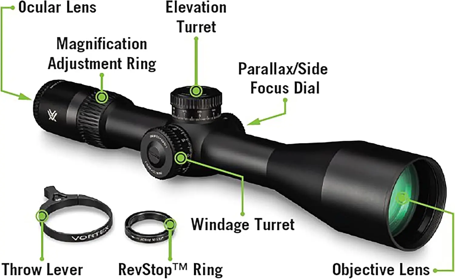 Vortex Optics Venom First Focal Plane Riflescopes